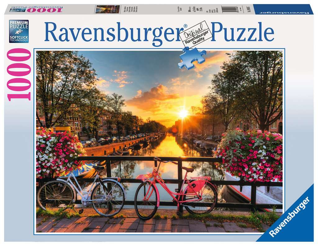 Bicycles in Amsterdam – 1000 pc Puzzle